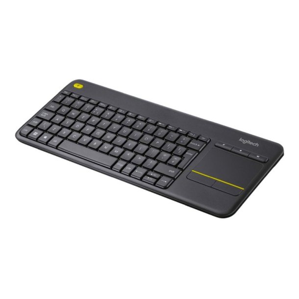 Logitech K400 Plus Tv tastatur trdlst - Engelsk - sort