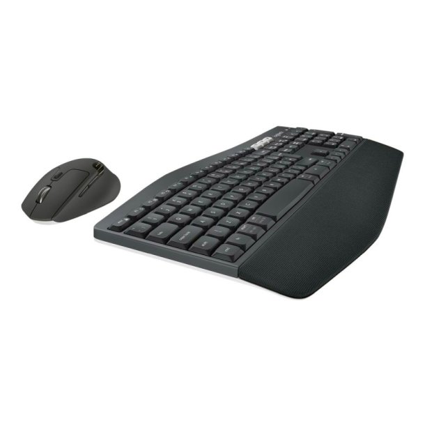 Logitech MK850 Performance tastatur og Mus st - trdls + Bluetooth - Engelsk - sort