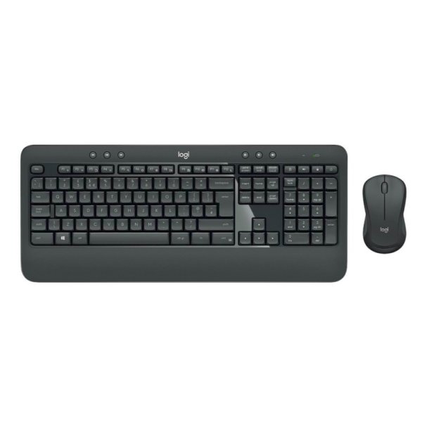 Logitech MK540 Advanced Tastatur og mus-st - trdls - Nordisk