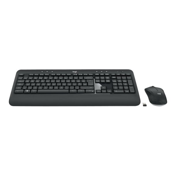 Logitech MK540 Advanced Tastatur og mus-st - trdls - Nordisk
