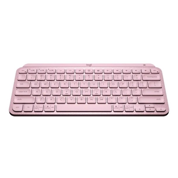 Logitech MX Keys Mini tastatur - trdls + Bluetooth - nordisk - Lyserd