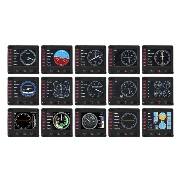 Logitech Saitek Pro Flight Instrument Panel - Instrumentpanel flysimulator - kabling - PC