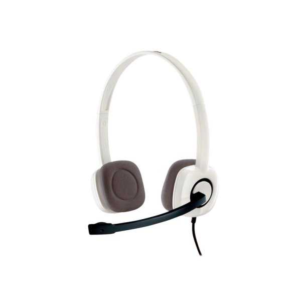 Logitech H150 Headset - Ledningsfrt - Kontor/Callcenter - Hvid