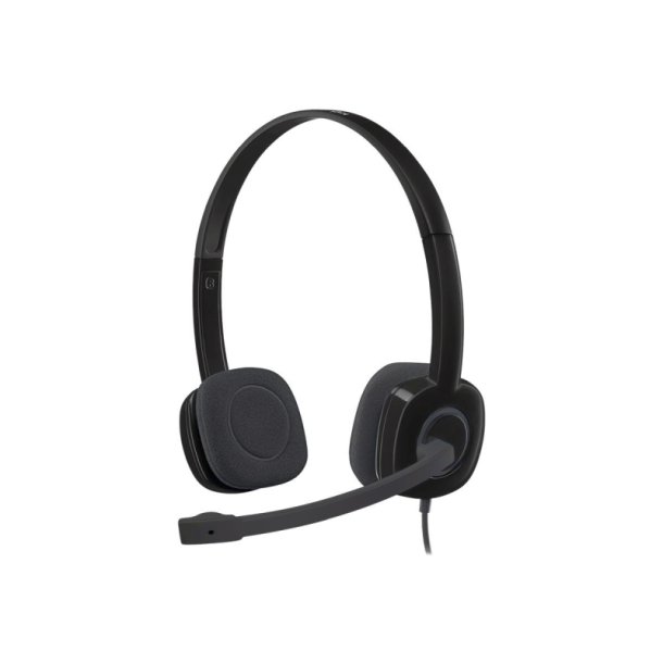 Logitech H151 Headset - Ledningsfrt - Kontor/Callcenter - sort