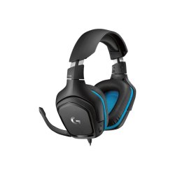 Logitech Gaming Headset G432 - Headset - 7.1 kanaler - fuld strrelse - USB - jack - sort