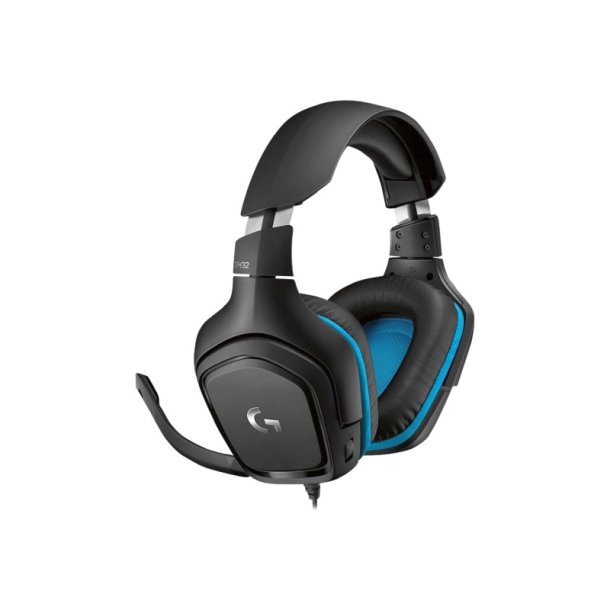 Logitech Gaming Headset G432 - Headset - 7.1 kanaler - fuld strrelse - USB - jack - sort