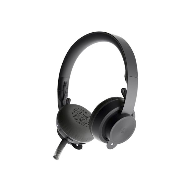 Logitech Zone Headset - p ret - Bluetooth - trdls - grafit - Certified Microsoft Teams