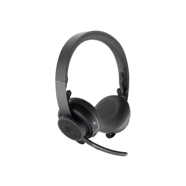 Logitech Zone Plus Headset - p ret - BT - trdls - aktiv stjfjerning - Certified Microsoft Teams