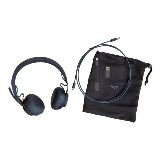 Logitech Zone 900 Headset - Trdls - kontor/Callcenter - Bluetooth - Grafit