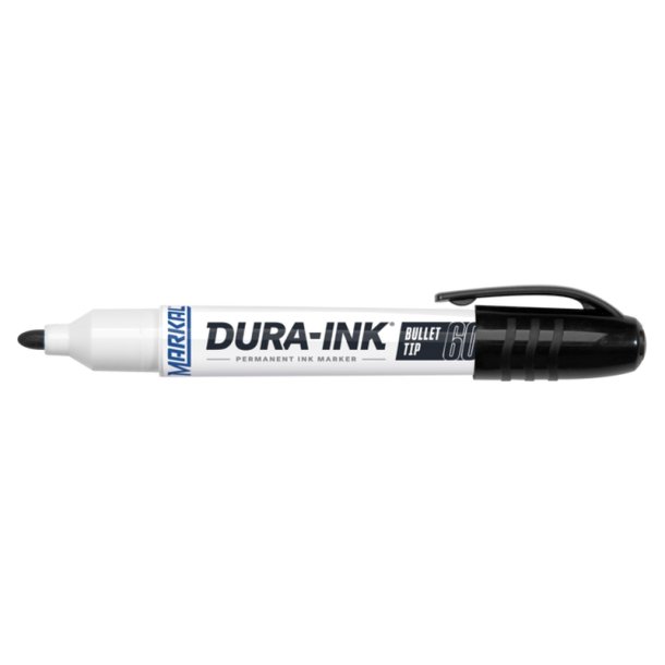 Markal Dura Ink - Bullet Tip 60 - Sort