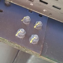 Markal Security Check - Paint marker inspektionsmaling - Hvid