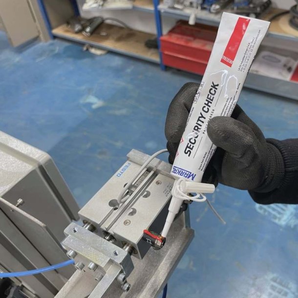 Markal Security Check - Paint marker inspektionsmaling - R�d