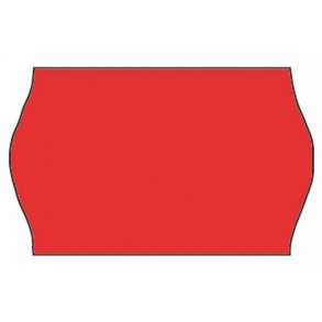 Meto etiket - permanent - 26x16 - rd - 36 ruller med 1200 stk. - I alt 43200 stk.