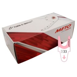 Meto knumre - T90 - pink - til ksystem - 6 ruller - I alt 24000 stk.