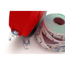 Meto knumre - T90 - bl - til ksystem - 6 ruller - I alt 24000 stk.