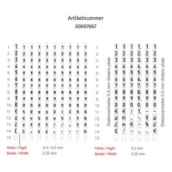 Meto prispistol Classic M 1626 - 2 linier - 16 tegn - 26x16mm labels