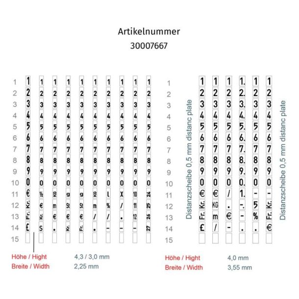 Meto prispistol Classic M 1626 - 2 linier - 16 tegn - 26x16mm labels