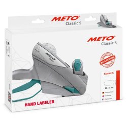 Meto prispistol Classic S 626 - 1 linie - 6 tegn - 26x12 labels