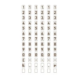 Meto prispistol Expert S 626 - 1 linie - 6 tegn - 26x12mm labels