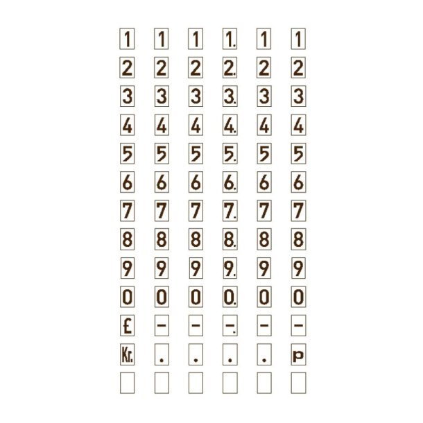 Meto prispistol Expert S 626 - 1 linie - 6 tegn - 26x12mm labels