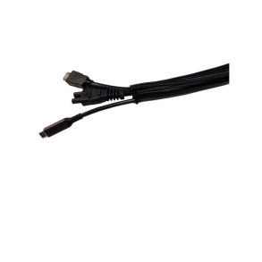 MicroConnect - Self-wrap cable sleeve Diameter:�25mm Roll length:50m, Black - Black - Polyester - 1 pc(s) - 4 cm - 50 m 