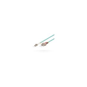 MicroConnect - 4m, LC/UPC - SC/UPC - 4 m - OM3 - LC - SC - Male - Blue