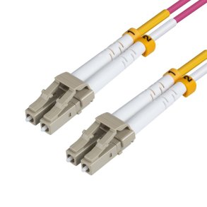 MicroConnect - FIB4404002P - 0.2 m - OM4 - LC - Male - Pink - 50 &micro;m