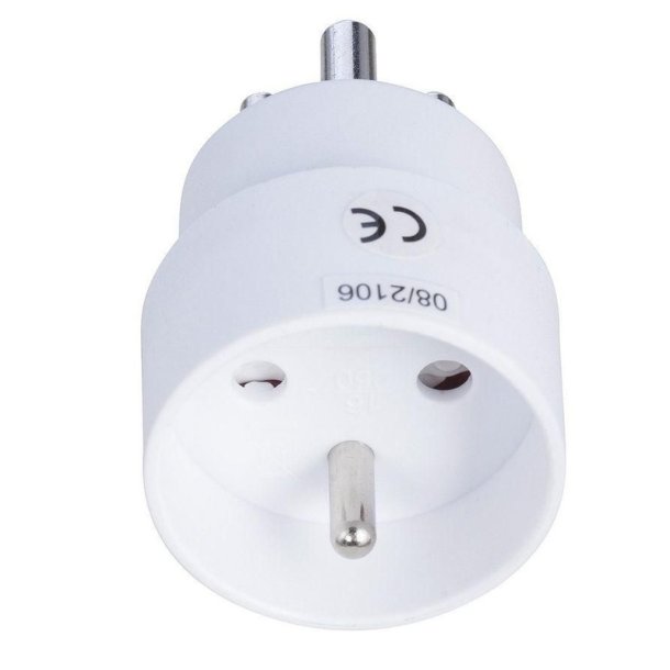 MicroConnect - GRUPADK - Type K (DK) - Type E (FR) - 250 V - 16 A - White - 1