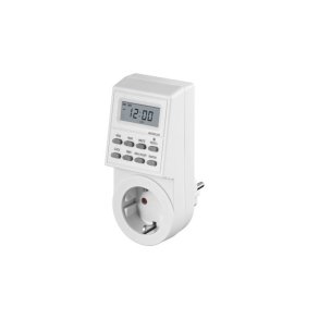 MicroConnect - GRUTIMER1 - White - Digital - LCD - Buttons - Daily/Weekly timer - 7 day(s)