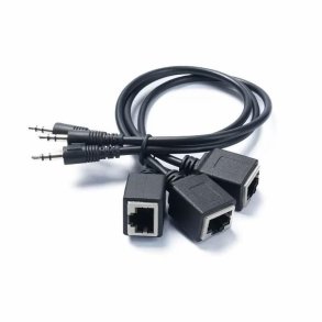 MicroConnect - 500m Cat.6 3.5mm Analogue Audio Extender - 121 mm - 20 g - 158 mm - 13 mm