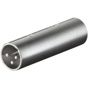 MicroConnect kabel adapter - XLR han - han - XLR M/M, XLR, XLR, han/han, 