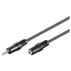 MicroConnect Audio 2,5mm Male - Female 2M - Audio 2.5mm