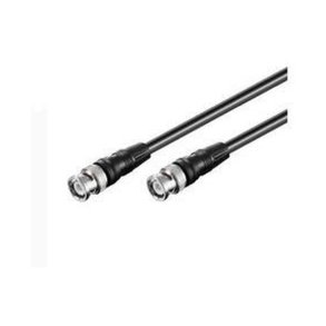 MicroConnect - Coaxial kabel - BNC cable, RG59, 1m - sort - BNC cable, RG59, 1m - sort