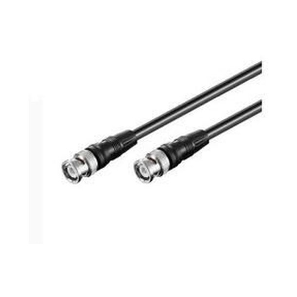 MicroConnect - Coaxial kabel - BNC cable, RG59, 1m - sort - BNC cable, RG59, 1m - sort
