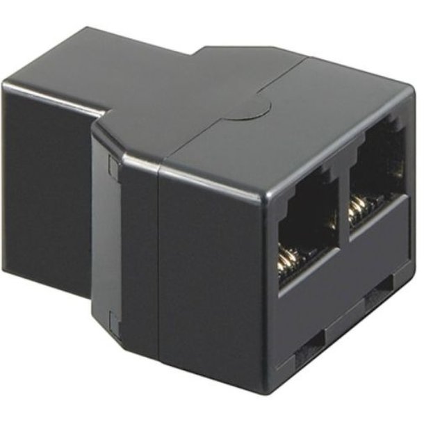 MicroConnect kabel adapter - ISDN T- RJ11/6P4C - 1 X hun - 2 X hun