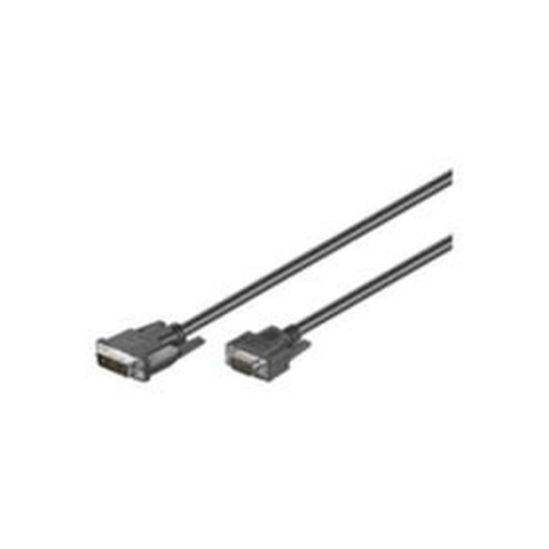 MicroConnect DVI Adapter - Full HD DVI-I/VGA kabel 2m - DVI-I 12+5 Male - VGA Male