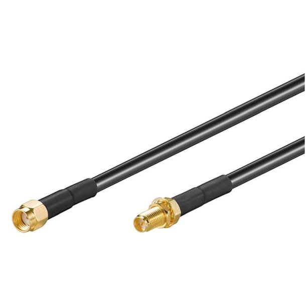 MicroConnect - Coaxial kabel - WLAN ANTENNA EXTENSION - RP-SMA PLUG - RP-SMA JACK