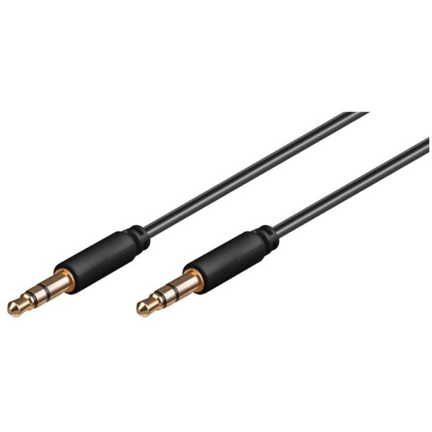 MicroConnect 3.5mm (3-pin, stereo) - Minijack kabel 3.5mm - kabel han-han