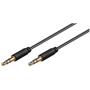 MicroConnect 3.5mm (3-pin, stereo) - Minijack kabel 3.5mm - kabel han-han