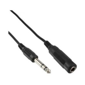 MicroConnect 6.3mm Jack Extension kabel - 5m - 6.3mm Jack 