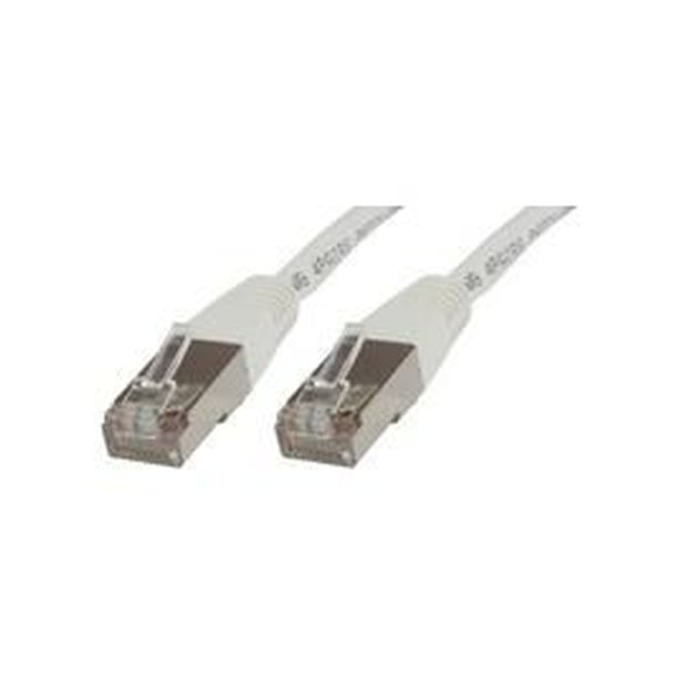MicroConnect - F/UTP CAT5e 1.5m White PVC - Outer Shield : Foil screening - 4x2xAWG 26 CCA