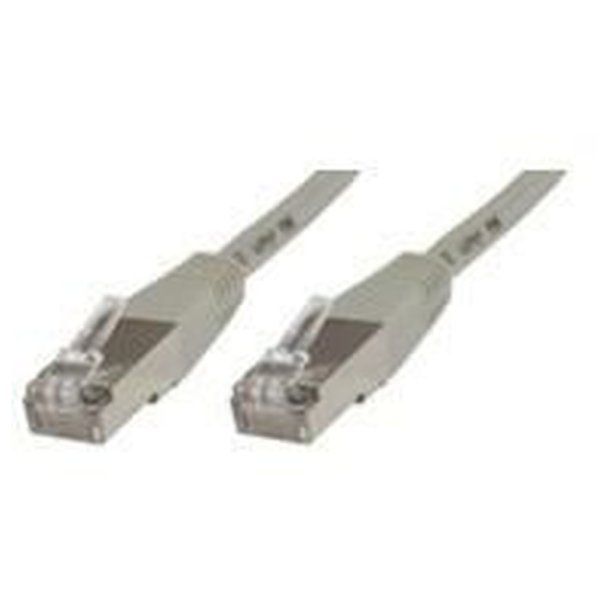MicroConnect - F/UTP CAT5e 1m Grey PVC - Outer Shield : Foil screening - 4x2xAWG 26 CCA