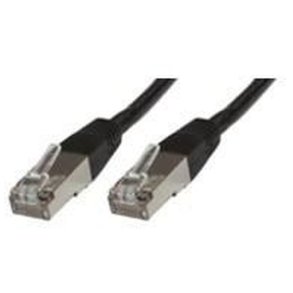 MicroConnect - F/UTP CAT5e 2m Black PVC - Outer Shield : Foil screening - 4x2xAWG 26 CCA