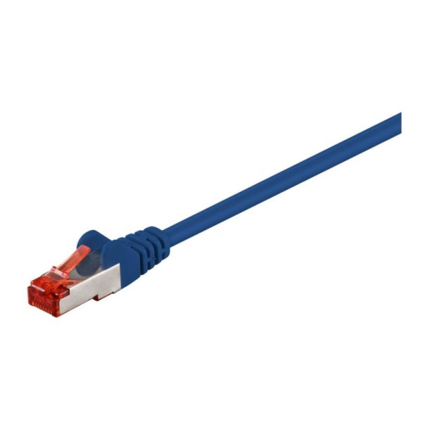 MicroConnect - F/UTP CAT6 1.5m Blue PVC - Outer Shield : Foil screening - 4x2xAWG 27 CCA