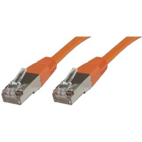 MicroConnect - F/UTP CAT6 5m Orange PVC - Outer Shield : Foil screening - 4x2xAWG 27 CCA