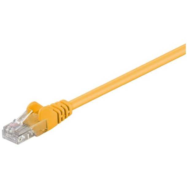 MicroConnect - U/UTP CAT5e 1.5M Yellow PVC Unshielded netw�rkskabel - PVC 4x2xAWG 26 CCA