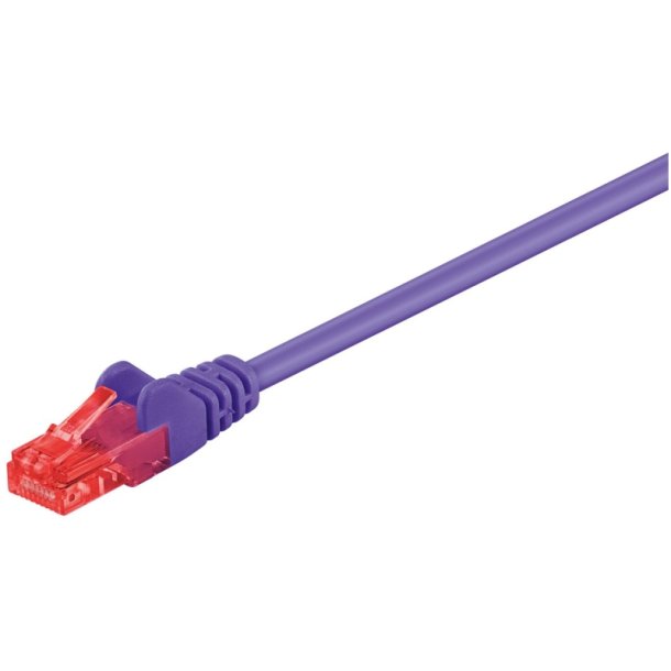 MicroConnect - U/UTP CAT6 10M purple PVC Unshielded netw�rkskabel - PVC 4x2xAWG 26 CCA