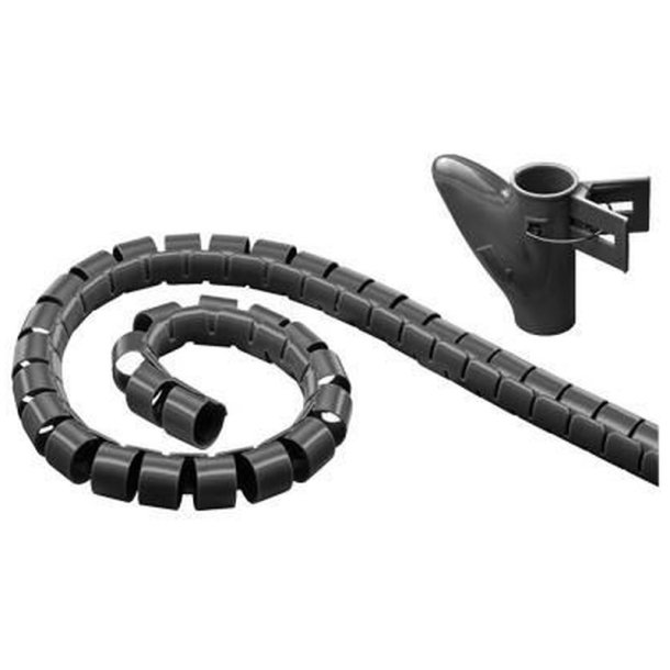 MicroConnect Cable Eater 2,5 meter sort - 20 mm - med v�rkt�j