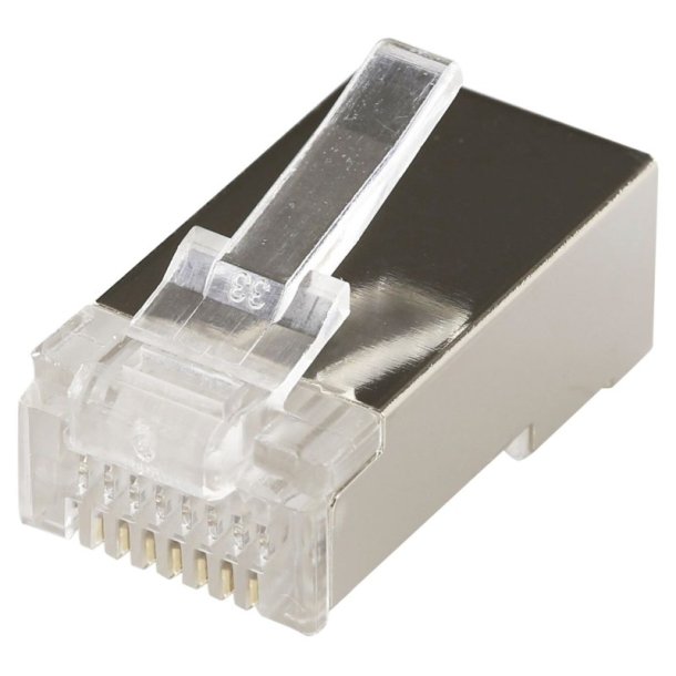 MicroConnect Modul�r RJ45 Cat6a FTP Easy - Stik 50 stk. i en pose