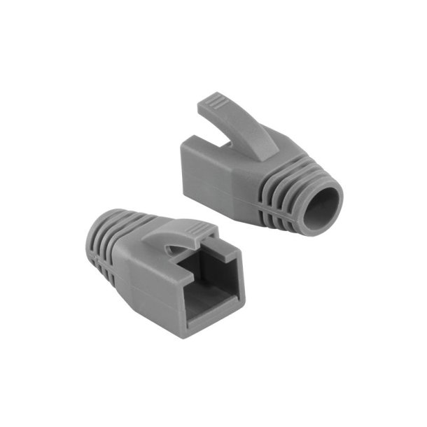 MicroConnect Tr�kaflastningskappe Cat7 - kabler op til 8,5 mm Gr� - 50 stk.